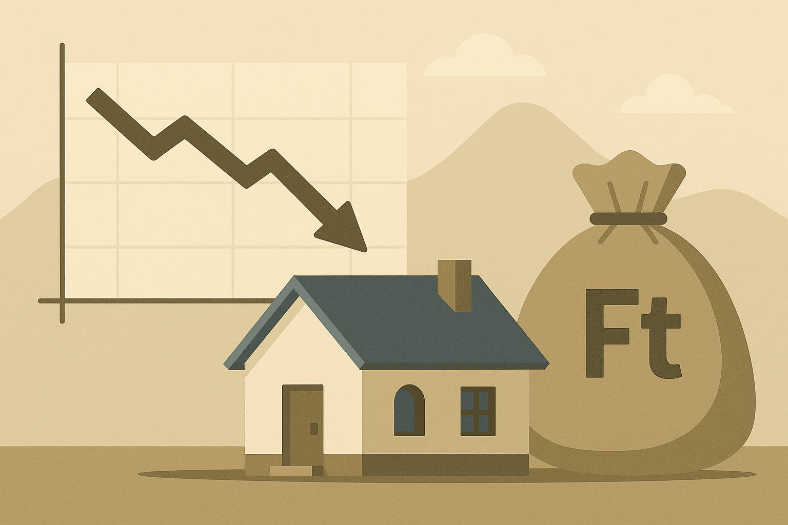 Vihar előtti csend a hitelpiacon: jelentős visszaesést hozott az augusztus