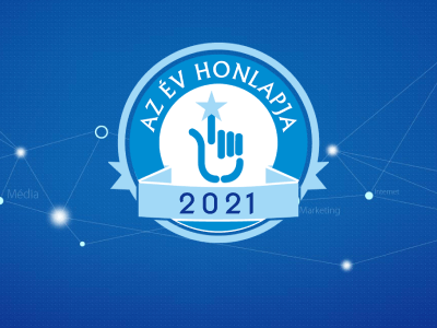 Az év honlapja 2021 logó