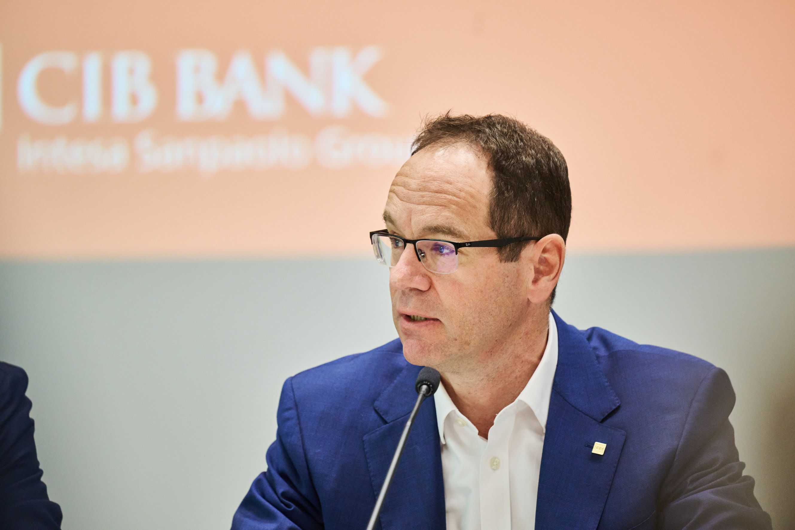 CIB Bank Simák Pál elnök-vezérigazgató